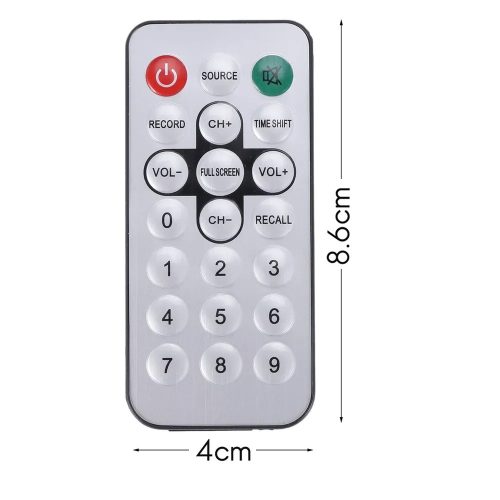 USB 2.0 digitális DVB-T2/DVB-T/FM/DAB HDTV vevő TV Tuner Stick