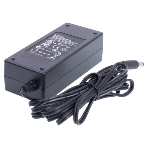 AC/DC 12V⎓5A 60W asztali hálózati-adapter, 5,5x2,1mm Jack dugó, biztonsági kamerákra, LED szalagra 