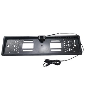   WIFI-s Vezeték nélküli európai rendszámtábla-keretkamera 170 fokos autós tolatókamera parkoló és tolatókamera