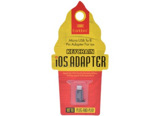 Micro USB -IOS 8 pines átalakitó adapter