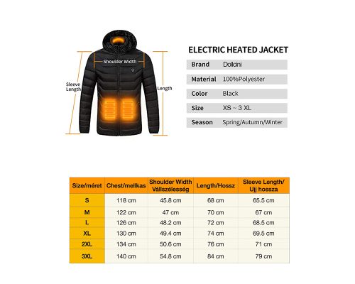 FÉRFI FŰTHETŐ KAPUCNIS DZSEKI