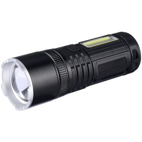   LF-S56 Multifunkciós zoom Cob LED zseblámpa töltési kijelző, powerbank funkcióval