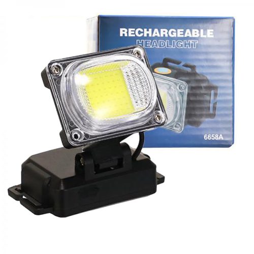 Akkumulátoros fejlámpa COB LED 5W-os