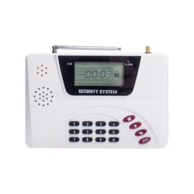   GSM biztonsági riasztó rendszer LCD kijelzővel, billentyűzettel