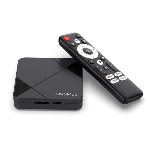 H96MAX TV Box 2GB RAM 16GB ROM Android 14 RK3518 Chip Core BT 4+ Támogatja a 4K videó dekódolást 