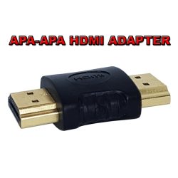 APA-APA HDMI ADAPTER aranyozott csatlakozóval