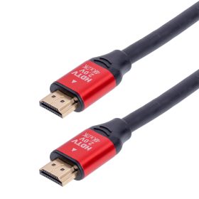   10m-es NAGY SEBESSÉGŰ HDMI-KÁBEL 2.0V, 4K-60HZ, ARANYOZOTT APA-APA CSATLAKOZÓ
