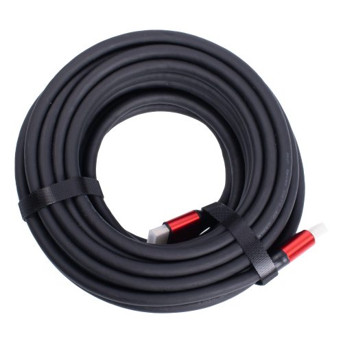 10m-es NAGY SEBESSÉGŰ HDMI-KÁBEL 2.0V, 4K-60HZ, ARANYOZOTT APA-APA CSATLAKOZÓ