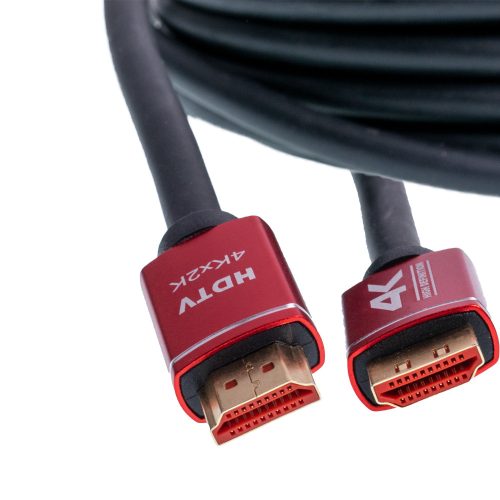 15m-es NAGY SEBESSÉGŰ HDMI-KÁBEL 2.0V, 4K-60HZ, ARANYOZOTT APA-APA CSATLAKOZÓ