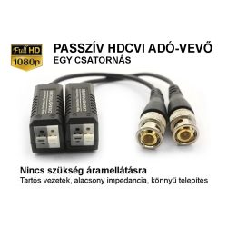   1Pár UTP - BNC Videó Balun CCTV Camerákhoz CVBS / AHD / TVI / CVI 