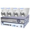 4 Kamerás 4 MP rendszer beltéri Dome IP, POE, AI, Mikrofonos, színesen éjszakai látás