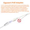 4 Kamerás 4 MP rendszer beltéri Dome IP, POE, AI, Mikrofonos, színesen éjszakai látás