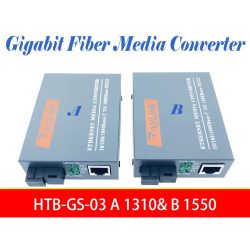   1 Pár Gigabites Ethernet száloptikai átalakító 1000Mbps 1KM