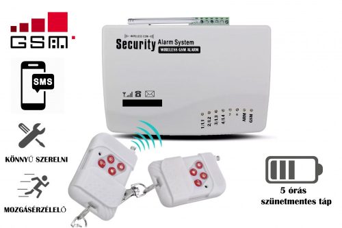 GSM BIZTONSÁGI RIASZTÓ RENDSZER