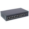 10 portos 10/100/1000Mbps PoE kapcsoló VLAN nagy távolságú 250 m-es IP-kamera hálózati adatátvitelhez OEM ODM 
