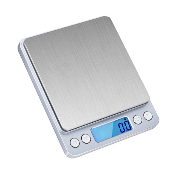 3000g/0.1g LCD hordozható mini elektronikus digitális konyhai, ékszer, súly mérleg