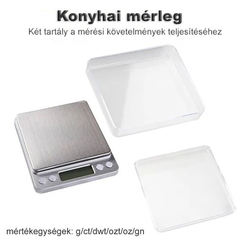 3000g/0.1g LCD hordozható mini elektronikus digitális konyhai, ékszer, súly mérleg