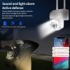 2MP WiFi intelligens kültéri videómegfigyelő PTZ kamera iCsee APP