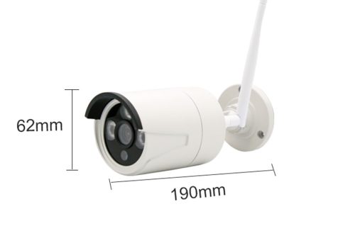 5 CSŐ FIX KAMERÁS VEZETÉK NÉLKÜLI, IP KAMERA RENDSZER 3MP FULL HD, AI, H.265X, 