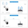 3MP Vezeték nélküli kültéri WIFI Yoosee APP PTZ mini kamera