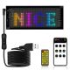16*32 LED mátrix Pixel panel USB 5V rugalmas fény RGB minta graffiti görgető szöveg animáció kijelző autósbolt alkalmazás vezérlés