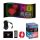 24*48  LED mátrix Pixel panel USB 5V rugalmas fény RGB minta graffiti görgető szöveg animáció kijelző autósbolt alkalmazás vezérlés