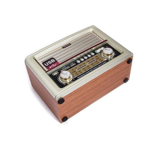 Kemai MD-1705BT Retro hálózati hordozható rádió , Bluetooth és USB 