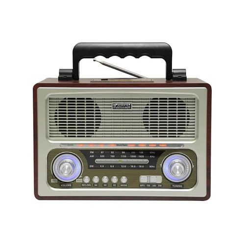 Kemai MD-1800BT Multimédiás, retro design rádió Bluetooth, USB, SD kártyás 