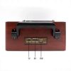 Kemai MD-1800BT Multimédiás, retro design rádió Bluetooth, USB, SD kártyás 