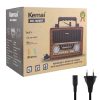 Kemai MD-1800BT Multimédiás, retro design rádió Bluetooth, USB, SD kártyás 