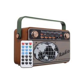   Kemai MD-503BT Bluetooth újratölthető 3 sávos hordozható klasszikus rádió - többszínű 