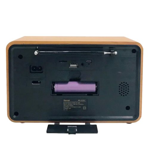 Kemai MD-503BT Bluetooth újratölthető 3 sávos hordozható klasszikus rádió - többszínű 
