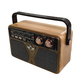   Kemai MD-507BT hordozható 3 sávos Am FM Sw rádió, TF kártya és MP3 lejátszó, újratölthető, Bluetooth, távirányító
