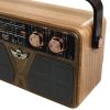 Kemai MD-507BT hordozható 3 sávos Am FM Sw rádió, TF kártya és MP3 lejátszó, újratölthető, Bluetooth, távirányító