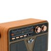 Kemai MD-507BT hordozható 3 sávos Am FM Sw rádió, TF kártya és MP3 lejátszó, újratölthető, Bluetooth, távirányító