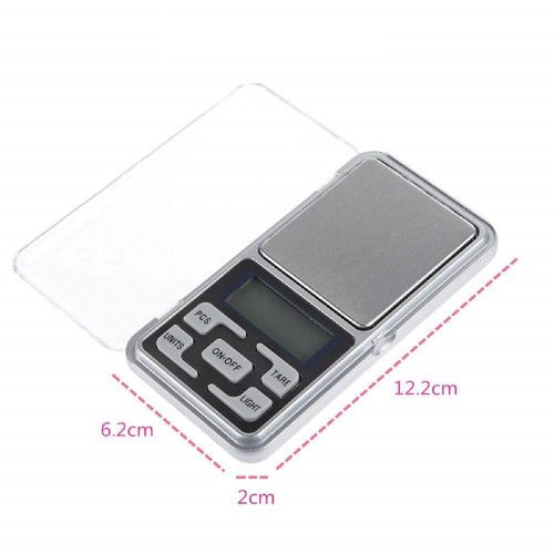500g/0.1g mini digitális nagy pontosságú mérleg 