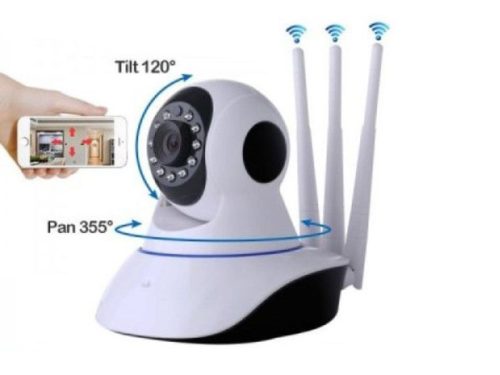 2MP beltéri vezeték nélküli forgatható, mozgás követő Wifi IP Kamera YOOSEE APP