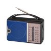 NNS NS-8060BT Hordozható akkumulátoros 3 sávos rádió, bluetooth, mp3 lejátszó USB/SD kártya