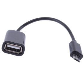 10cm-es Kábel átalakitó USB ANYA - MICRO USB