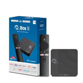   Q3 Android 14 IPTV Box 4K HD 2 GB RAM 128 GB ROM Négymagos 2.4/5G WiFi BT Hangvezérlésű Távirányító