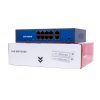 8+2 port asztali PoE switch, 8 PoE + 2 Uplink (120W)