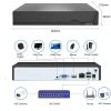 5MP IP POE Switch biztonsági Turret kamera szett választható 1-tól 8 kameráig