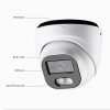 5MP 2,8mm UHD kültéri DOME PoE IP megfigyelő kamera (Xmeye) szines éjszakai látással, hanggal és mesterséges intelligenciával, arcfelismeréssel és Onvif 