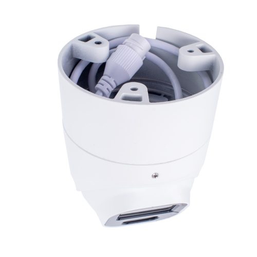 5MP 2,8mm UHD kültéri Turret PoE IP megfigyelő kamera (Xmeye) színes éjszakai látással, hanggal és mesterséges intelligenciával, arcfelismeréssel és Onvif 