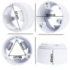5MP 2,8mm UHD kültéri DOME PoE IP megfigyelő kamera (Xmeye) szines éjszakai látással, hanggal és mesterséges intelligenciával, arcfelismeréssel és Onvif 