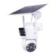 iCSee napelemes 4G dupla lencsés  2+2MP AoV kamera