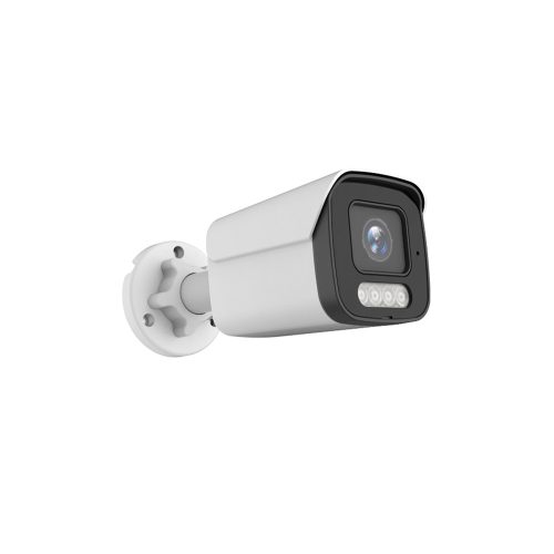 8MP IP POE BULLET biztonsági kamera 4mm /F1.0 éjjel nappal színes, mikrofonos, kültéri/beltéri