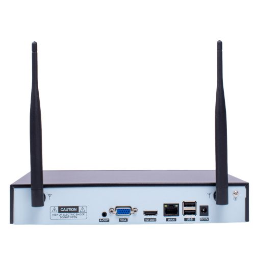 10 kamerás 5MP -es WIFI-s rendszer, kültéri/beltéri használatra mikrofonos, hibrid IR  éjjeli színes látás