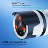 5MP WIFI biztonsági kamera 150° fokos széles látószög IR 20m kültéri Tuya Smart APP