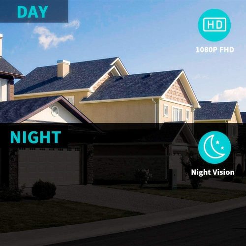 5MP WIFI biztonsági kamera 150° fokos széles látószög IR 20m kültéri Tuya Smart APP
